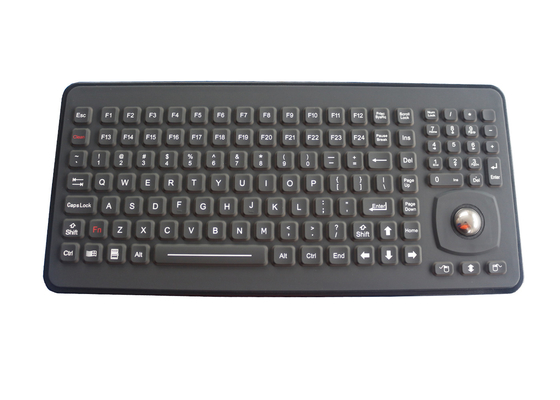 Le bâti noir de panneau de 120 clés a rendu le clavier avec la boule de commande optique robuste de 25mm
