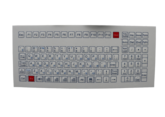 106 évalués dynamiques faits sur commande industriels du clavier de membrane de clavier hygiénique médical de clés IP67