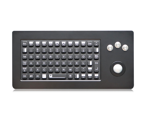 Imperméabilisez 72 claviers rocailleux de clés militaires avec la boule de commande optique