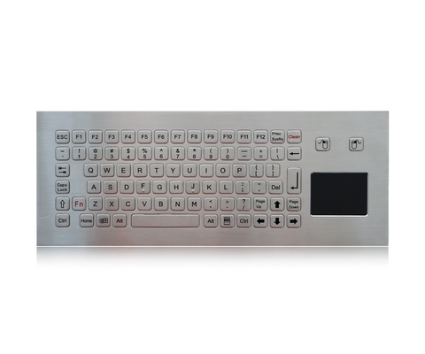 FCC lavable industrielle dynamique de clavier d'ordinateur IP65 5VDC avec le Touchpad