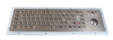 Le clavier métallique robuste IP67 de bâti de panneau imperméabilisent 73 clés