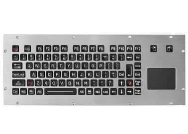 Métal industriel de clavier rocailleux marin avec le kiosque IP67 de Touchpad