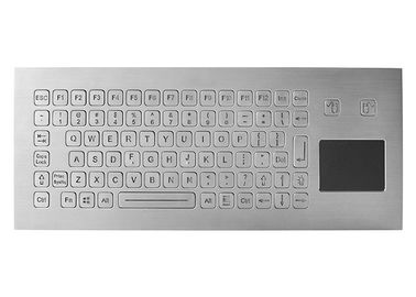 Le clavier industriel de kiosque lavable avec le Touchpad a intégré 83 le C.C des clés IP67 5V