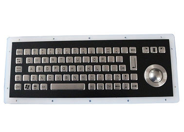71 clavier industriel des clés IP67 avec l'acier inoxydable de bâti de panneau en métal de noir de boule de commande