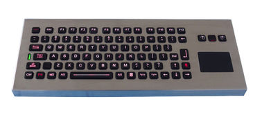 Le bureau IP65 a illuminé le clavier industriel avec le touchpad scellé pour l'ami