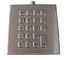 Le clavier numérique en métal du contrat IP67 a balayé des clés mobiles du bureau 19 de solides solubles
