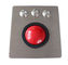 3 moudle militaire de boule de commande de résine des boutons de la souris IP65 avec le panneau en métal