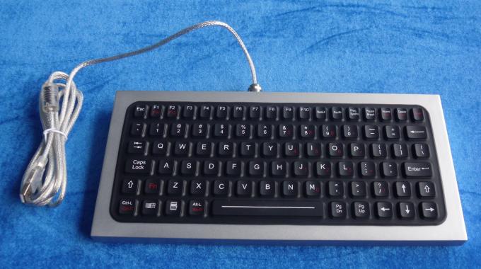 Tenez la seule couleur industrielle de bureau de noir de de clavier avec la clôture en métal