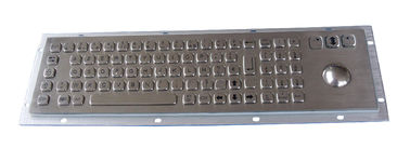 La poussière - clavier rocailleux de Braille de point d'acier inoxydable de preuve avec la boule de commande optique