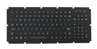 clavier industriel d'OEM en caoutchouc de silicone de 119 clés avec l'ordinateur militaire numérique