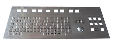 Clavier industriel adapté aux besoins du client avec le clavier mécanique d'acier inoxydable de boule de commande imperméable