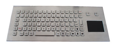 clavier d'ordinateur d'acier inoxydable de 85 clés avec le touchpad pour le kiosque industriel