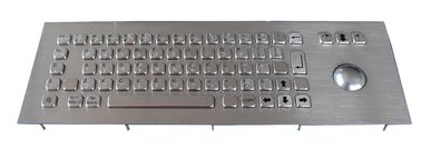 Le bâti 69 de panneau supérieur d'USB verrouille le clavier industriel de Braille de point avec la boule de commande de laser