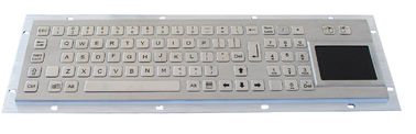 Lambrissez le clavier de bâti, clavier industriel avec le Touchpad pour le kiosque de l'information
