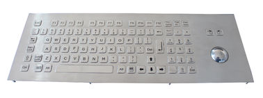Clavier industriel d'acier inoxydable avec la boule de commande et les clés numériques et F-N