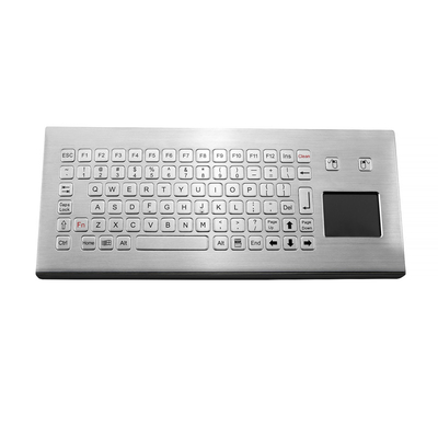 Ip68 a entièrement scellé le clavier industriel rocailleux en métal avec le Touchpad résistif