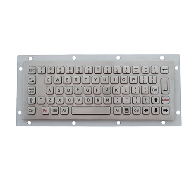 68 clés rendent le clavier imperméable compact de bâti de panneau d'acier inoxydable du format IP67