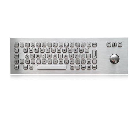 69 clavier compact de bâti de panneau du format IP65 de clés avec l'interface d'USB de boule de commande de 38mm