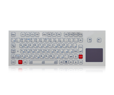 81 touches clavier à membrane touchpad robuste avec or sur commutateur or