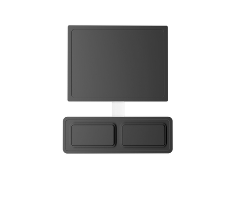 IP65 Touchpad industriel avec 2 boutons de commutateur à micro-clés