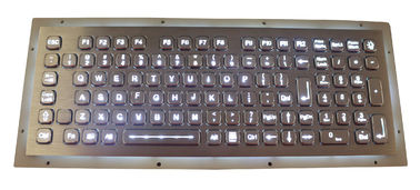 Clavier rocailleux de bâti de panneau de 102 clés/clavier industriel d'ordinateur portable en métal