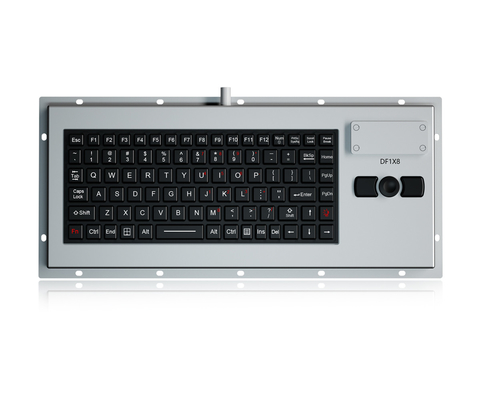 89 touches clavier militaire IP67 clavier en caoutchouc de silicone dynamique scellé et durable