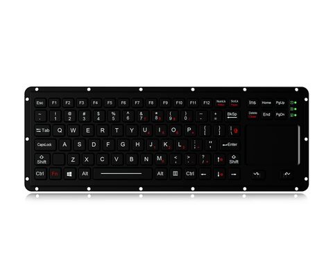 Souris de trackball militaire et clavier robuste