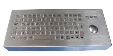 Clés industrielles d'acier inoxydable de clavier de format compact 84 pour le bureau