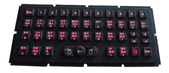 Le caoutchouc de silicone a rendu le clavier avec le contre-jour robuste d'indicateur de danse polynésienne