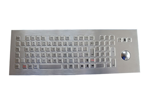 Clés industrielles du clavier 104 en métal 400DPI avec la boule de commande mécanique