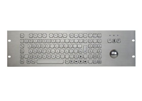 Charge statique industrielle du clavier 400DPI IP65 d'acier inoxydable de PS2 19U