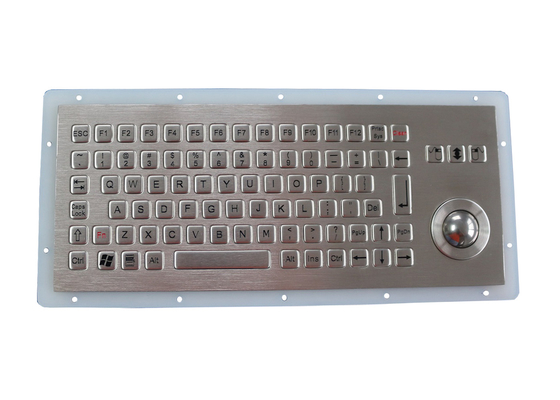 Clavier compact en métal de format avec le bâti PS2 USB de panneau de la boule de commande IP67