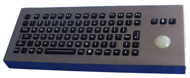 Le bureau arabe a rendu le clavier avec la boule de commande transparente, clavier d'ordinateur industriel robuste