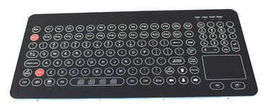 clavier de membrane de 120 clés avec le touchpad et les fonctions et les clés F-N