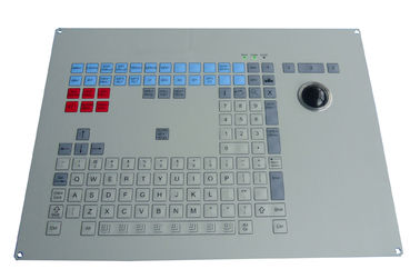 Clavier de membrane 121 industriel principal avec le clavier de bâti de panneau de boule de commande de laser avec des clés numériques