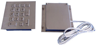 Clavier numérique adapté aux besoins du client en métal avec le contrôleur électronique, 17 clés pour les distributeurs automatiques de billets (atmosphères)