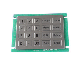 Clavier numérique industriel d'USB d'interface de panneau arrière en métal prêt à l'emploi de bâti pour des distributeurs automatiques de billets