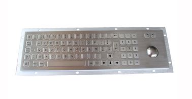 Le panneau IP65 dynamique a monté le clavier d'acier inoxydable avec la souris intégrée de boule de commande