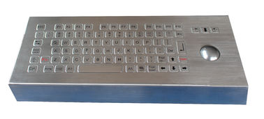 clavier de bureau imperméable dynamique industriel en métal de 82 clés avec la boule de commande et les clés F-N