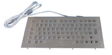 L'acier inoxydable de kiosque professionnel a rendu le clavier avec des clés robuste F-N, RoHS