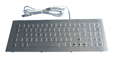PS2, clavier en métal de bâti de panneau d'USB/clavier de kiosque avec 79 clés, clés numériques