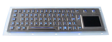 Metal le clavier rétro-éclairé d'USB/clavier mécanique éclairé à contre-jour avec le touchpad robuste