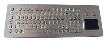 Clavier de bureau de contrat en métal IP65 avec le touchpad/clavier industriel de PC