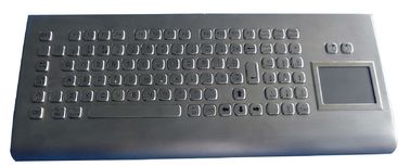 Clavier rocailleux long en métal industriel principal de course avec le touchpad, clé 97
