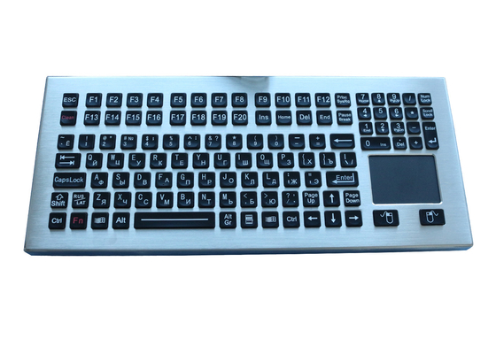 Touchpad intégré par Marine Keyboard Vandal Proof With industriel de 116 clés