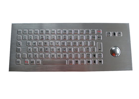 Kiosque lavable industriel 100mA du clavier IP67 de boule de commande avec des clés distinctes F-N