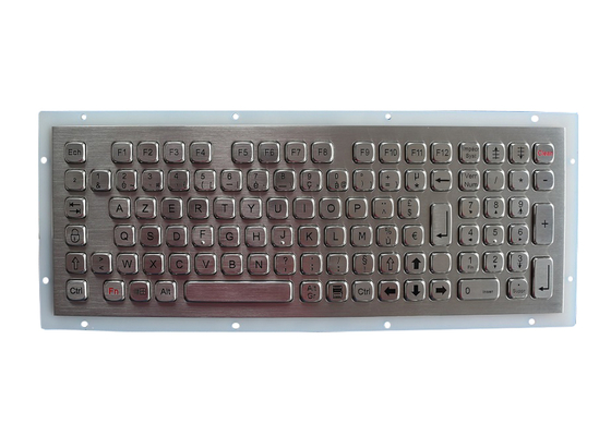 Clavier industriel en métal de panneau de vandale de clavier résistant de bâti pour le kiosque de l'information