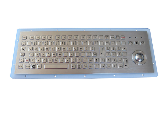 IK09 clavier monté par panneau IP67 SUS304 avec la boule de commande optique