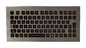 Le clavier d'ordinateur industriel imperméable de bureau Baklit rouge colorent 82 clés