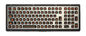 Clavier antipoussière et imperméable de petit IP65 de panneau de bâti avec 103 clés